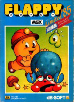 Carátula del juego Flappy (MSX)