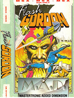 Carátula del juego Flash Gordon (MSX)