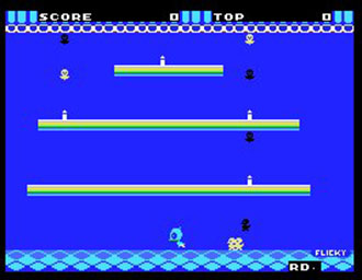 Pantallazo del juego online Flicky (MSX)