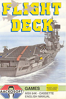 Carátula del juego Flight Deck (MSX)