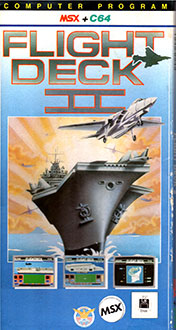 Carátula del juego Flight Deck 2 (MSX)