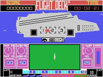 Pantallazo del juego online Flight Deck 2 (MSX)