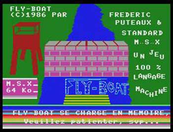 Juego online Fly Boat (MSX)