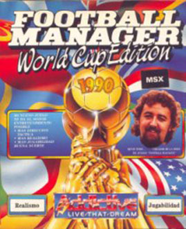 Carátula del juego Football Manager World Cup Edition (MSX)