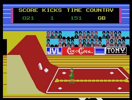 Pantallazo del juego online Foot Volley (MSX)