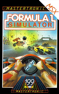 Carátula del juego Formula 1 Simulator (MSX)