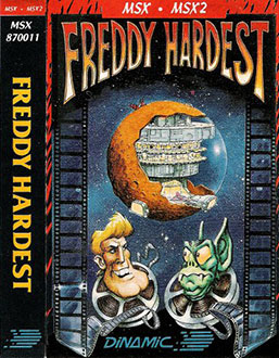 Carátula del juego Freddy Hardest (MSX)