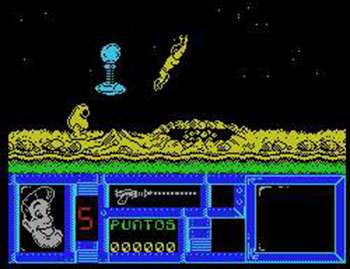 Pantallazo del juego online Freddy Hardest (MSX)