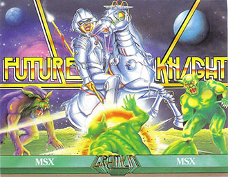 Carátula del juego Future Knight (MSX)