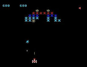 Pantallazo del juego online Galaxians (MSX)