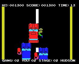 Pantallazo del juego online Gangman (MSX)