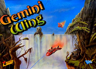 Carátula del juego Gemini Wing (MSX)