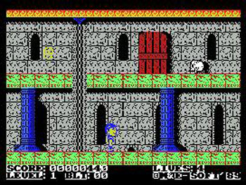 Pantallazo del juego online Ghost Time (MSX)