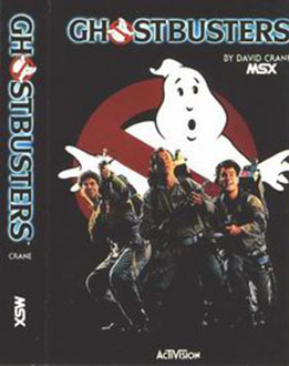 Carátula del juego Ghostbusters (MSX)