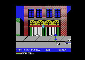 Pantallazo del juego online Ghostbusters (MSX)