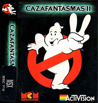 Carátula del juego Ghostbusters 2 (MSX)