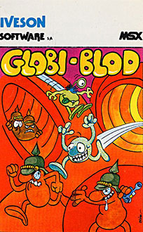 Carátula del juego Globiblod (MSX)