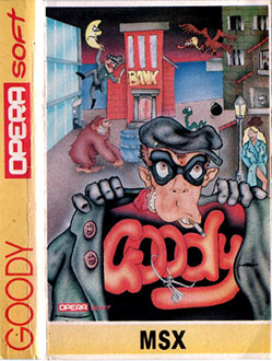 Carátula del juego Goody (MSX)