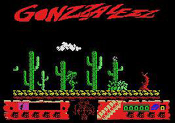 Pantallazo del juego online Gonzzalezz (MSX)