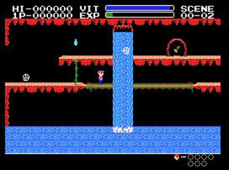 Pantallazo del juego online The Goonies (MSX)