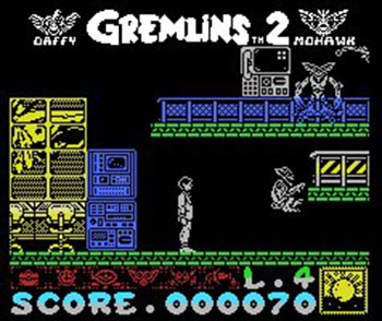 Pantallazo del juego online Gremlins 2 La Nueva Generacion (MSX)