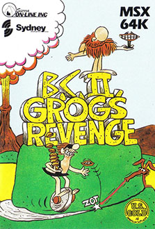 Juego online B.C. II: Grog's Revenge (MSX) Juego online B.C. II: Grog's Revenge (MSX)
