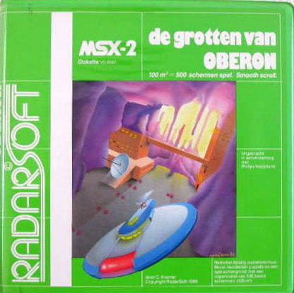 Juego online De Grotten van Oberon (MSX)