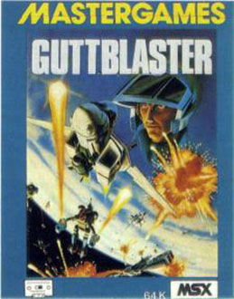 Carátula del juego Gutt Blaster (MSX)