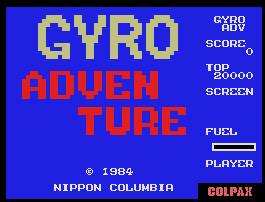 Carátula del juego Gyro Adventure (MSX)