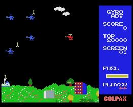 Pantallazo del juego online Gyro Adventure (MSX)