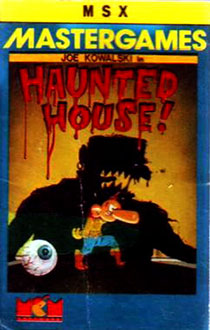 Carátula del juego Haunted House (MSX)