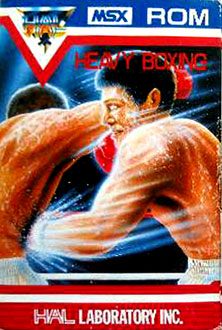 Carátula del juego Heavy Boxing (MSX)