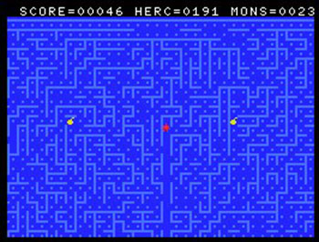 Pantallazo del juego online Hercule (MSX)