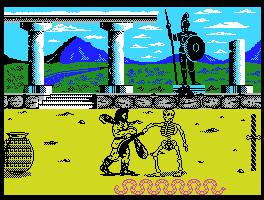 Pantallazo del juego online Hercules Slayer Of The Damned (MSX)