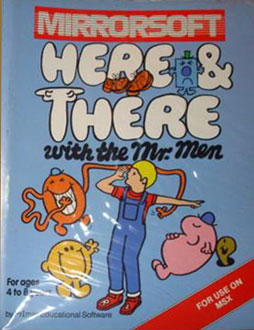 Carátula del juego Here & There with the Mr. Men (MSX)