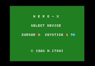 Carátula del juego Hero X (MSX)