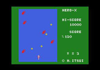 Pantallazo del juego online Hero X (MSX)