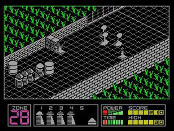 Pantallazo del juego online Highway Encounter (MSX)