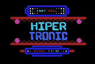 Carátula del juego Hiper Tronic (MSX)