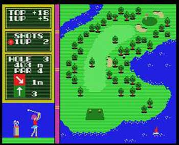 Pantallazo del juego online Hole In One (MSX)