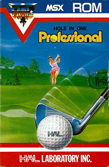 Carátula del juego Hole In One Professional (MSX)