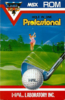 Juego online Hole In One Professional (MSX) Juego online Hole In One Professional (MSX)