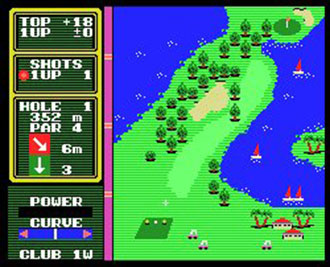 Pantallazo del juego online Hole In One Professional (MSX)