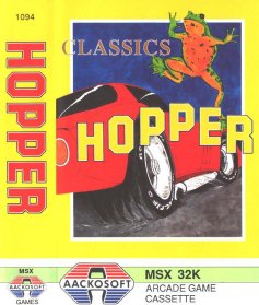 Carátula del juego Hopper (MSX)