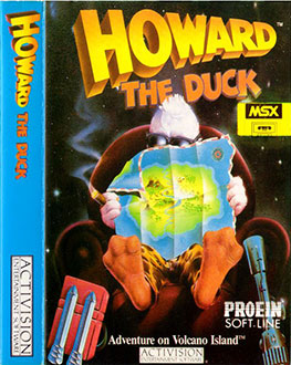 Carátula del juego Howard the Duck (MSX)