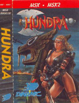 Carátula del juego Hundra (MSX)