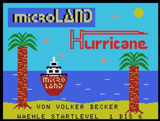 Carátula del juego Hurricane (MSX)