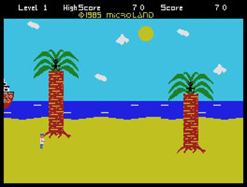 Pantallazo del juego online Hurricane (MSX)