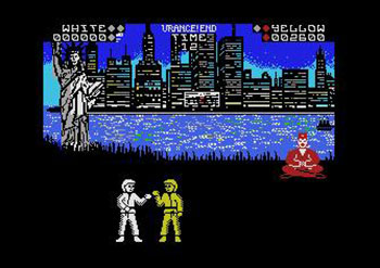 Pantallazo del juego online International Karate (MSX)