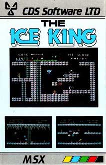 Carátula del juego The Ice King (MSX)